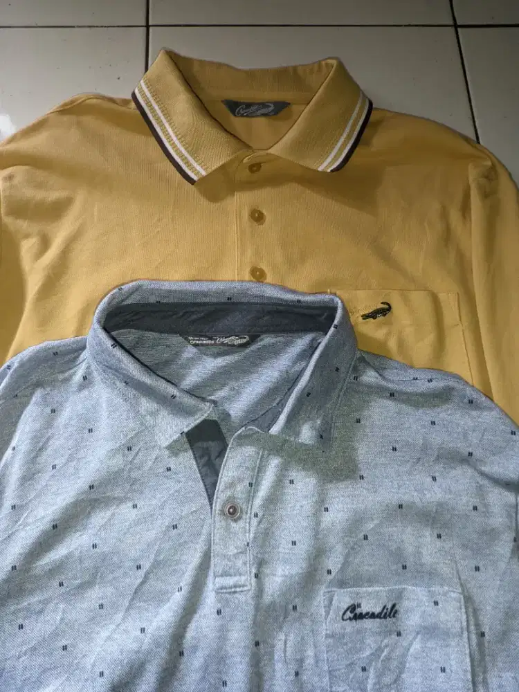 Kaos Polo Crocodile Original 2 Baju