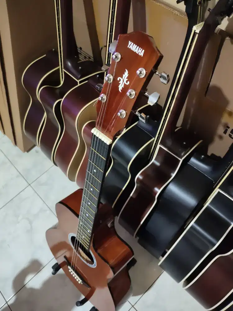 Gitar pemula tanam besi