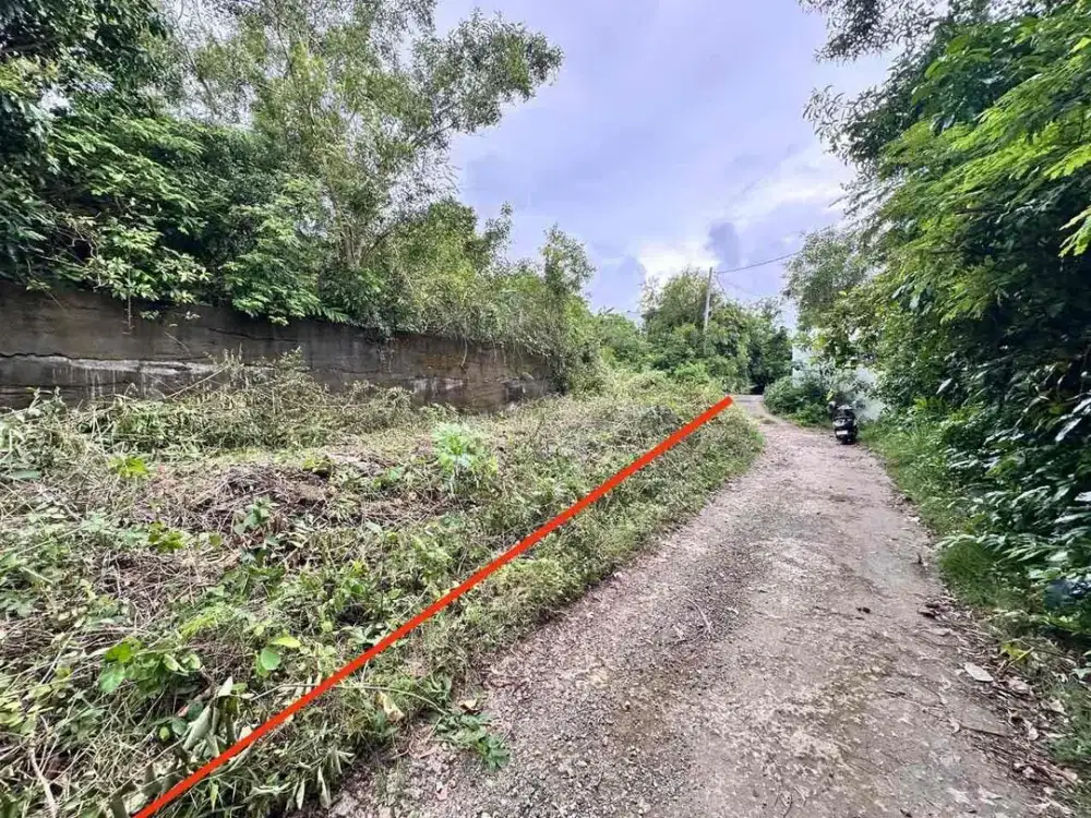 Dijual Tanah Lingkungan Villa Jl Toyaning Ungasan