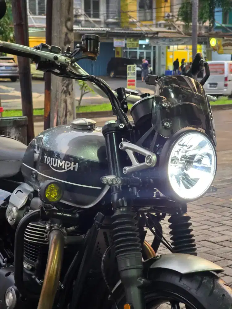 Moge Triumph Speed Twin 1200 th 2020 Km 9rb Like New Siap Turing Modif