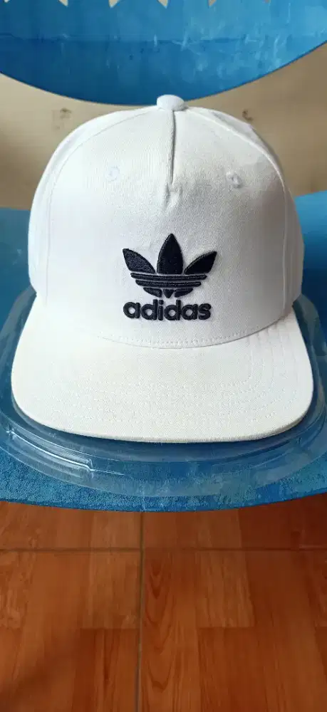 Topi adidas logo bunga original