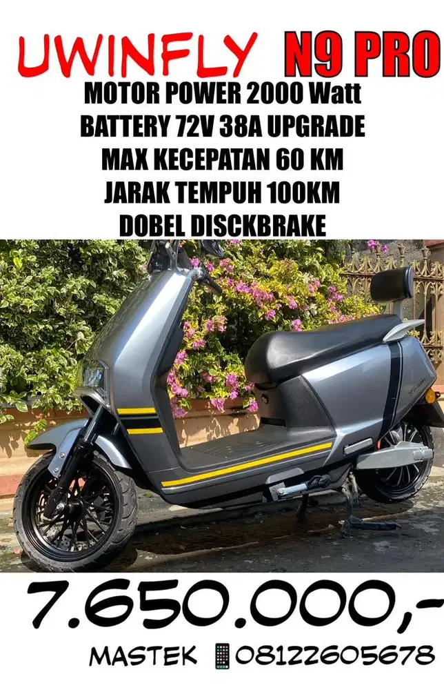 UWINFLY N9pro UPGRDE BATTERY BARU