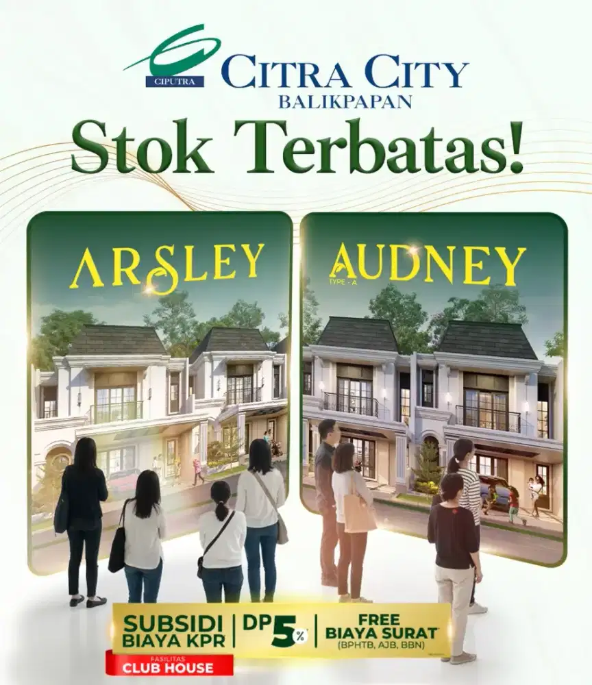 Rumah Nyaman Tengah Kota Balikpapan