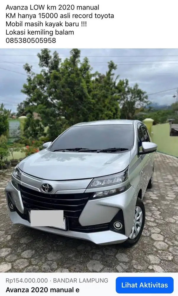 Avanza manual 2020