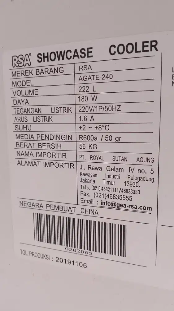 RSA showcase Agate 240