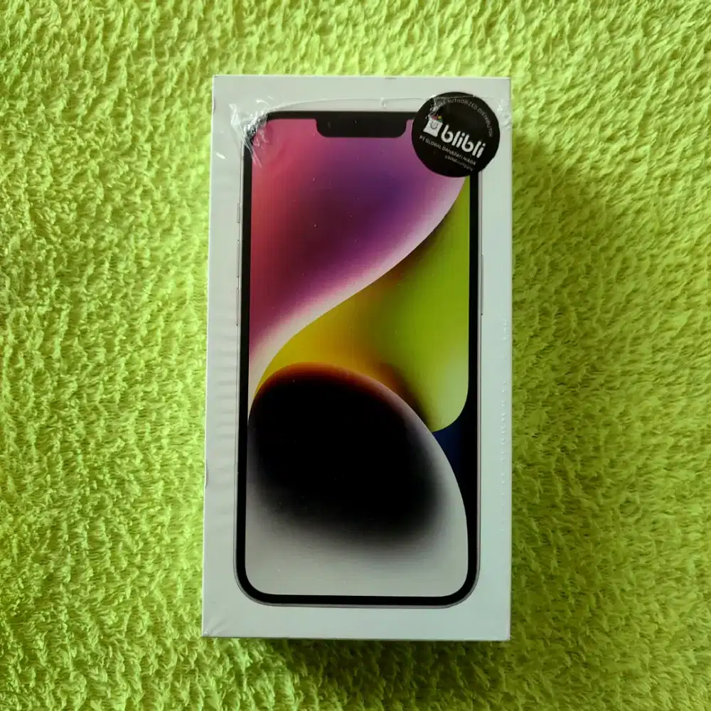 Iphone 14 128 gb New Garansi resmi