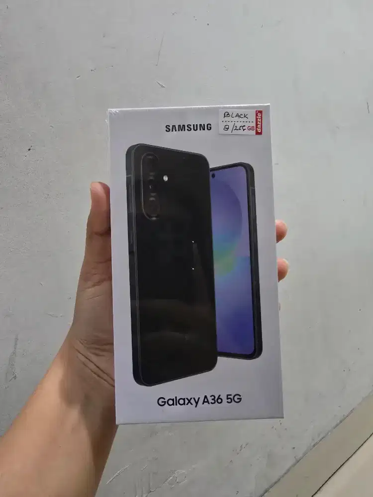 SAMSUNG A36 8/256 NEW SEIN MURAH