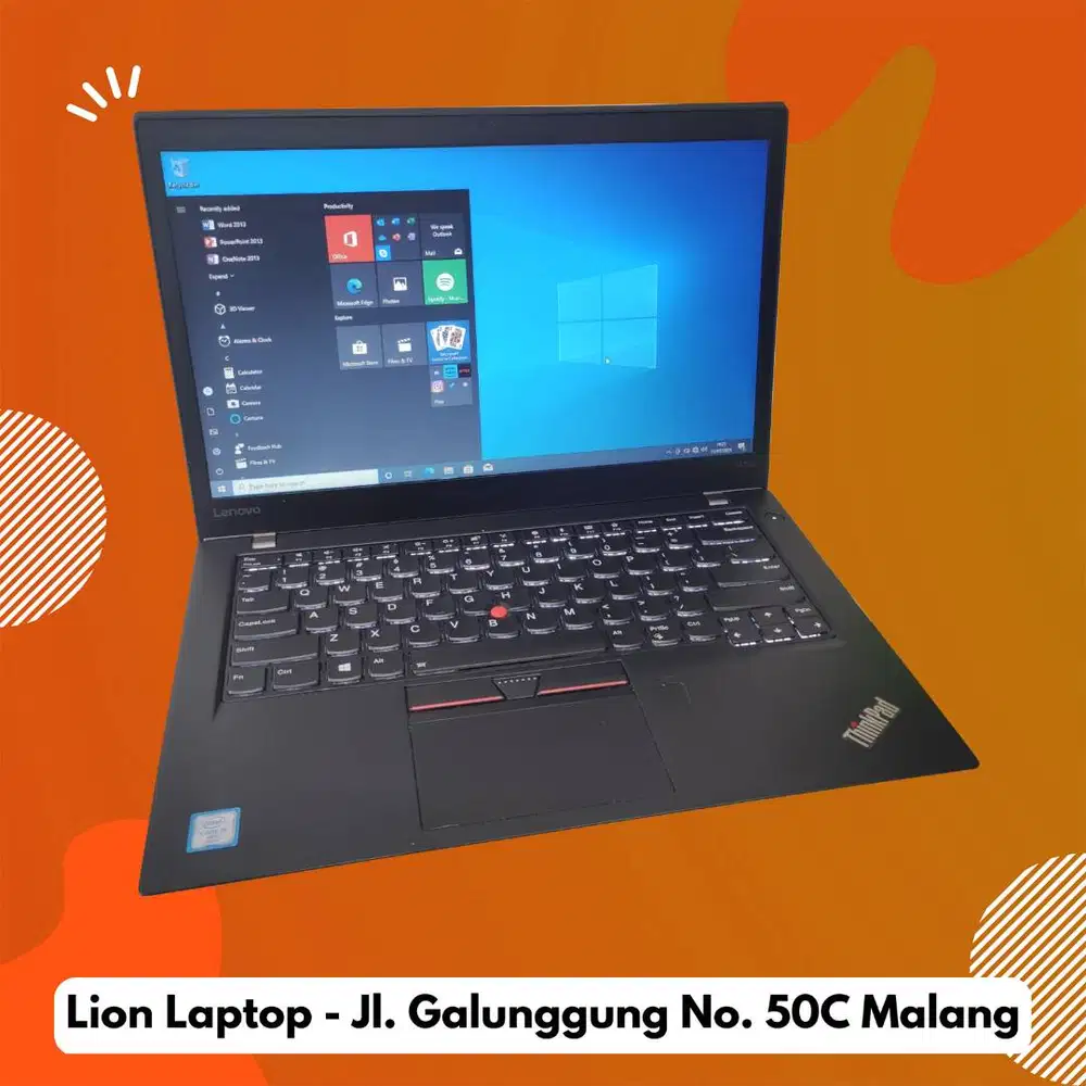 RAM 8GB SSD 256GB Core i7 SLIM Lenovo Thinkpad T470s [13|02]