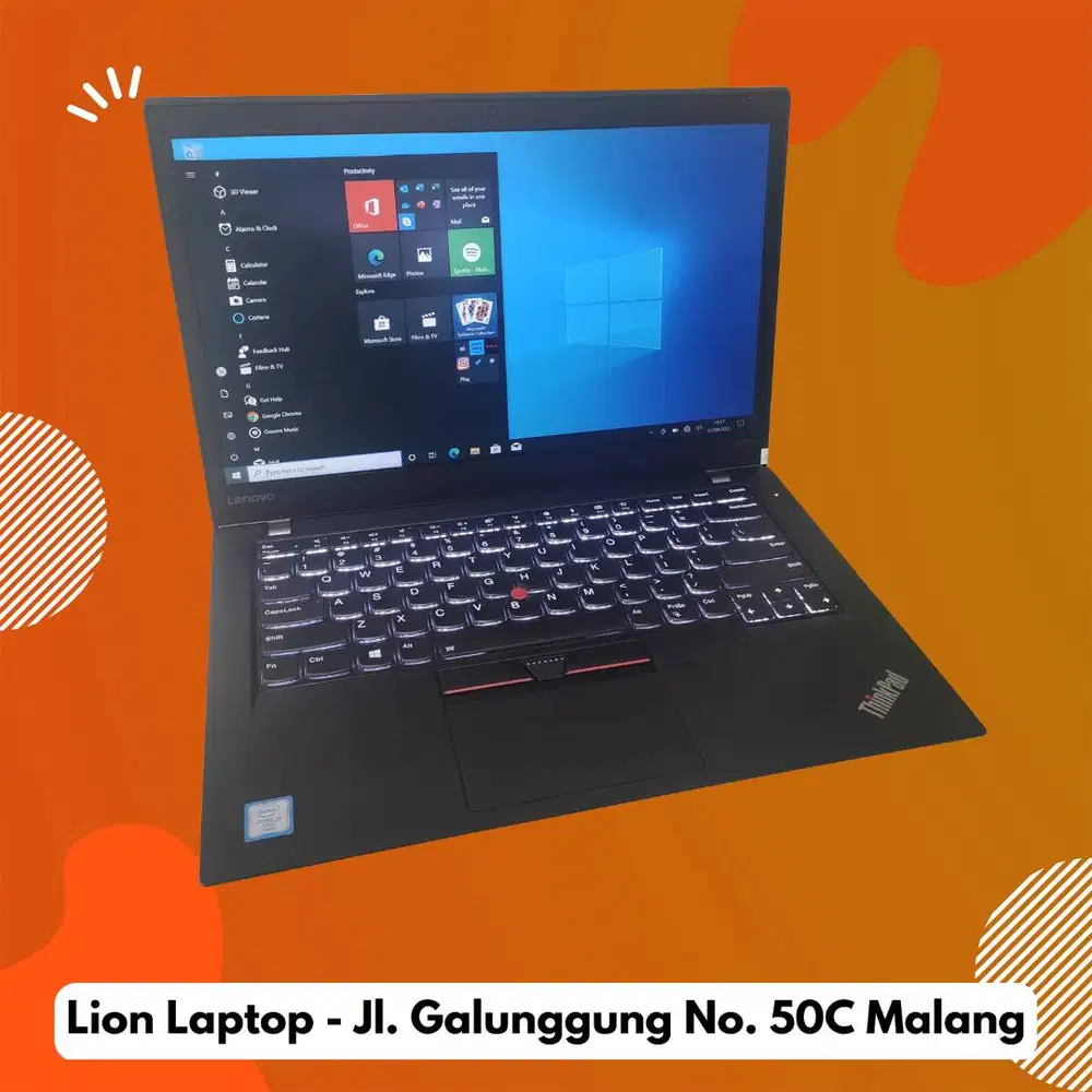 RAM 8GB SSD 256GB Core i5 Touchscreen SLIM Lenovo Thinkpad T470s [13|0