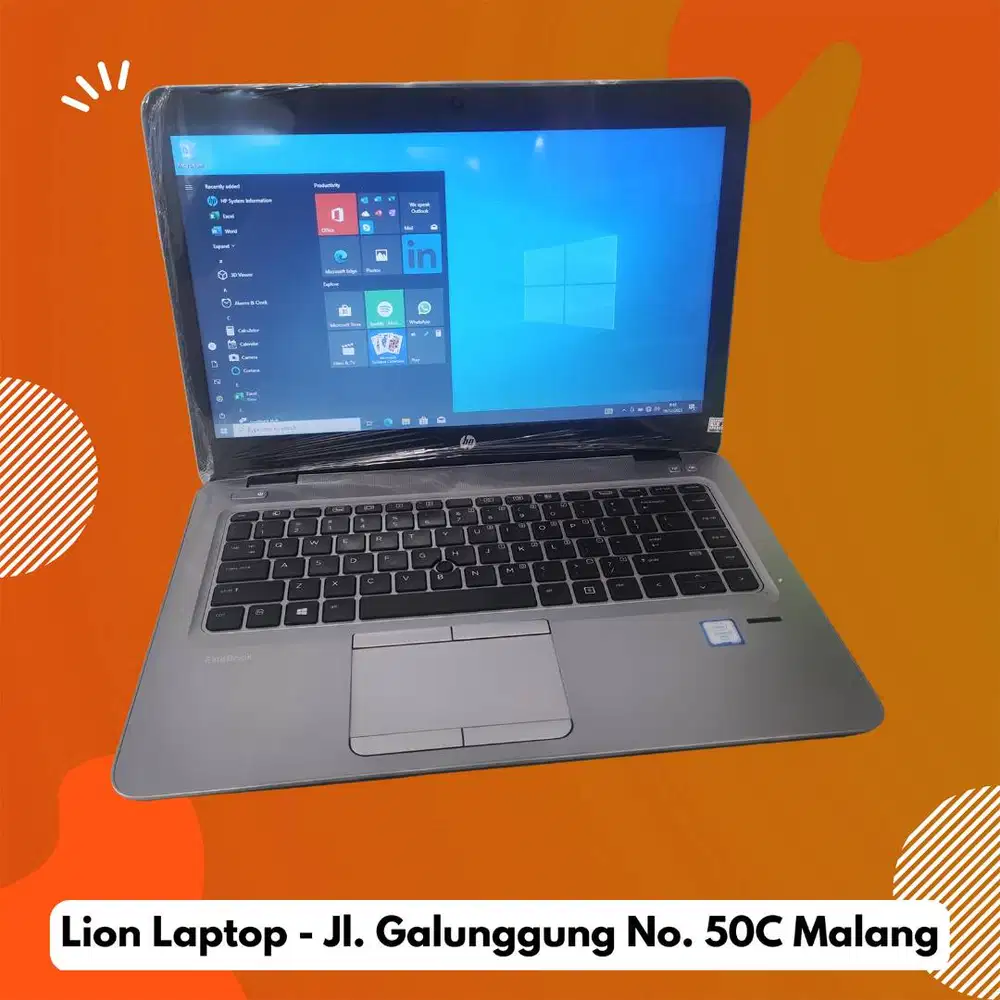 Core i5 RAM 8GB Murah SSD 258GB HP Elitebook 840 G3 [13|02]