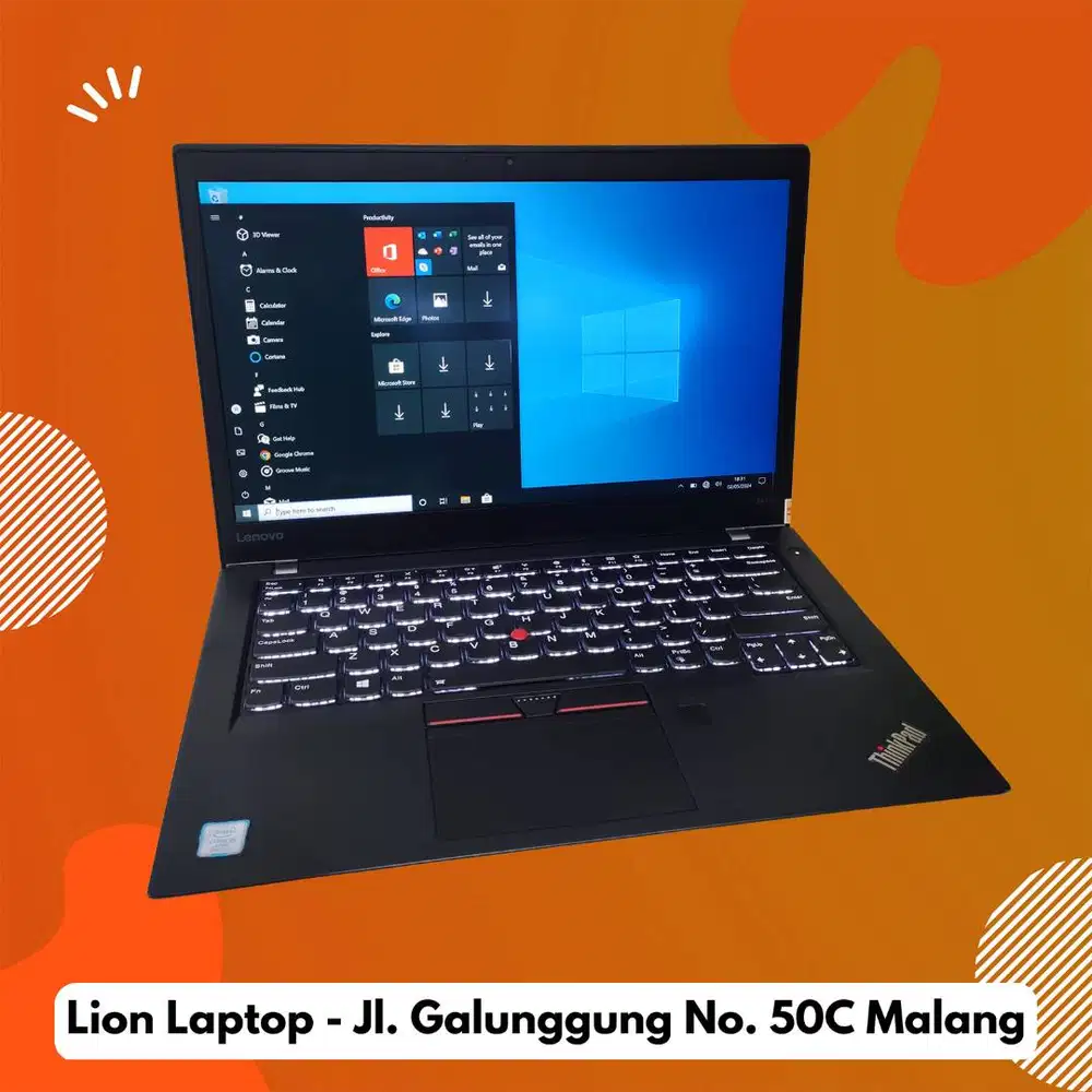 Core i5 Gen 7 RAM 8GB SLIM TOUCHSCREEN Lenovo Thinkpad T470s [13|02]