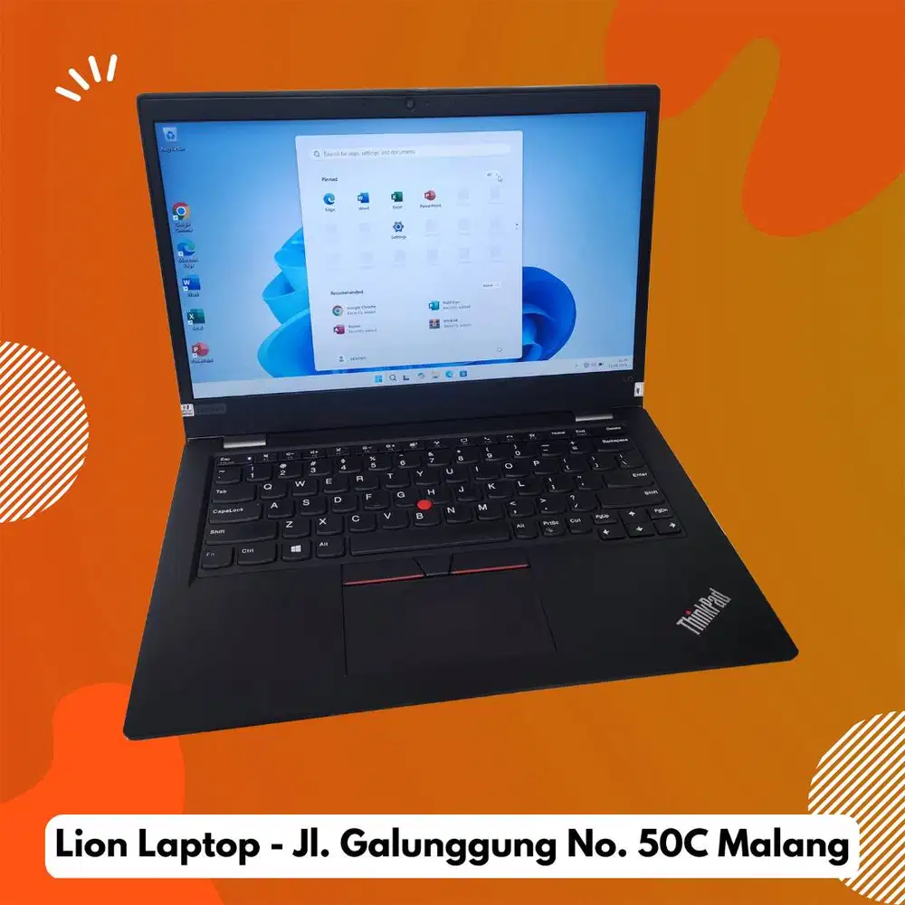 i5 GEN 11 3 JUTAAN RAM 8 SSD 256 Lenovo Thinkpad L13 [13|02]