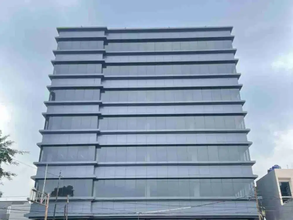 Dijual Gedung baru lokasi strategis di dekat pintu toll Pondok Pinang Jakarta Selatan