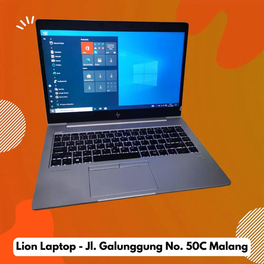 FUll Aluminium Body Core i7 gen 8 8/256 HP Elitebook 840 G6 [13|02]