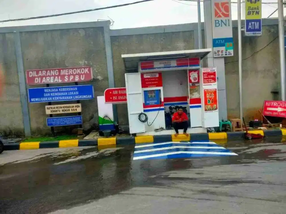 Dijual pom bensin rapih dan masih beroperasi