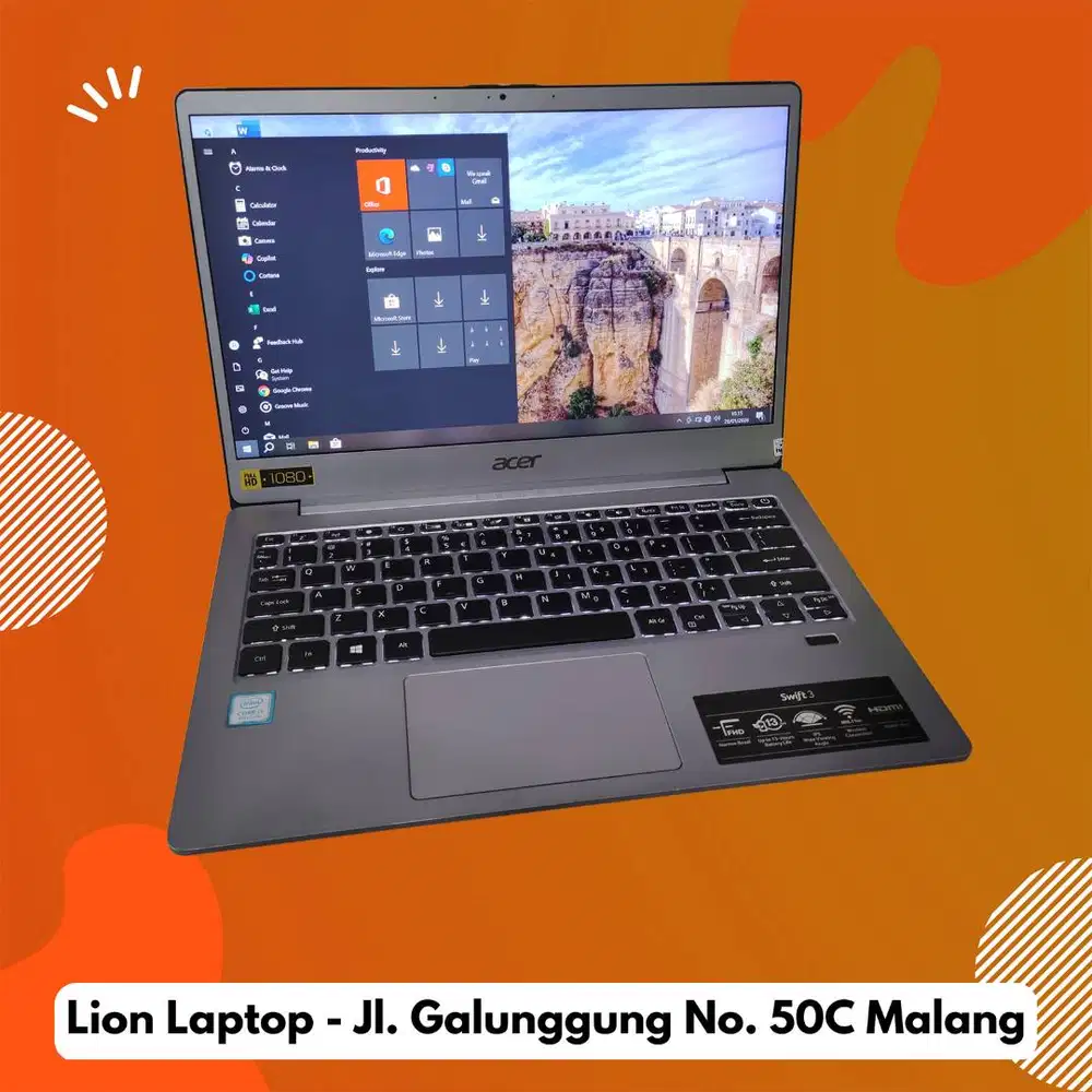 Super Slim Core i5 Gen 8 8/25 Acer Swift 3 SF313-51 [13|02]