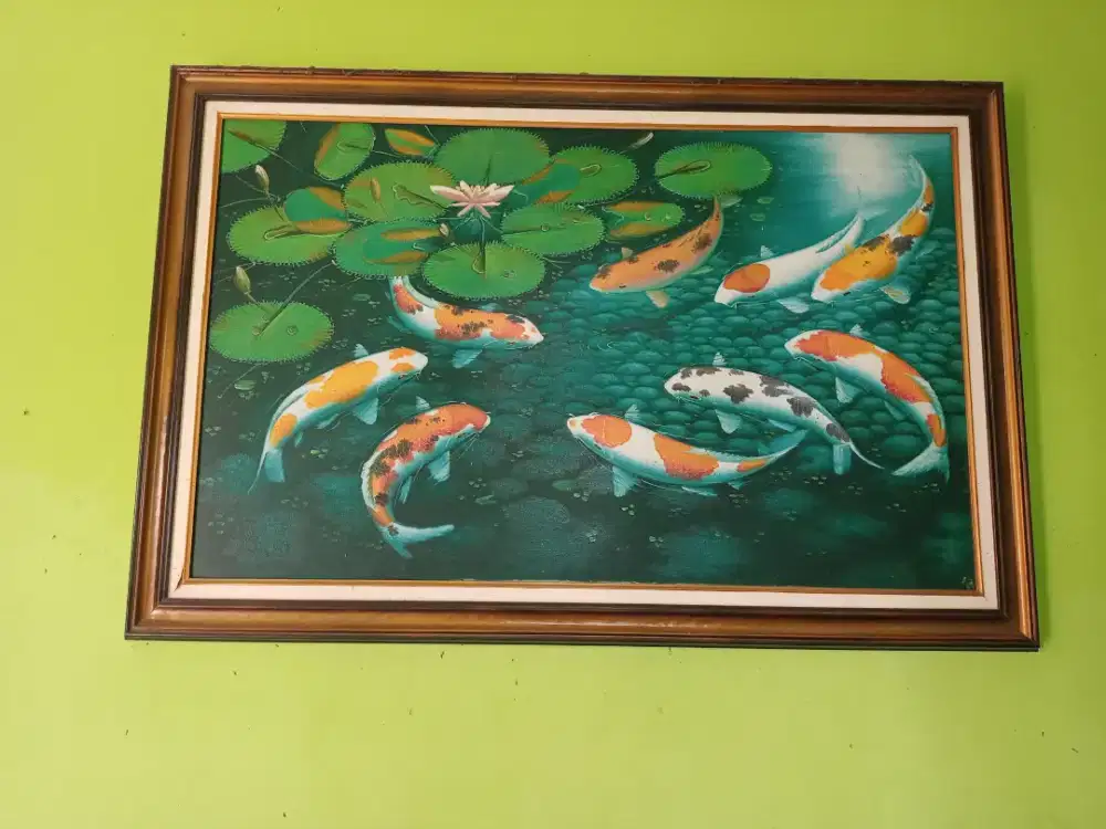 Lukisan Ikan Koi