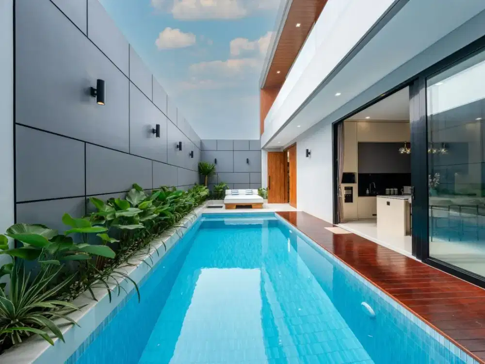Villa Mewah Modern Minimalis Berawa Canggu Badung