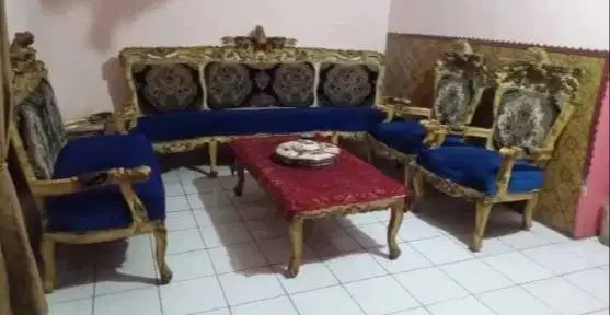 Sofa Jati Ukir Klasik