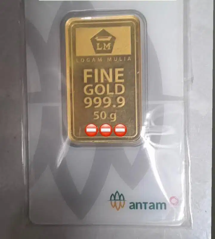 LM antam 50gram 2023
