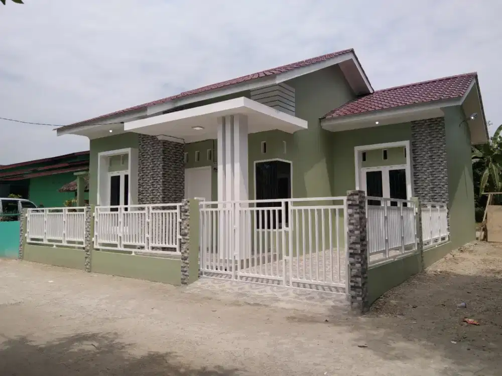 DI JUAL RUMAH + TANAH KOSONG DI BELAKANG RUMAH