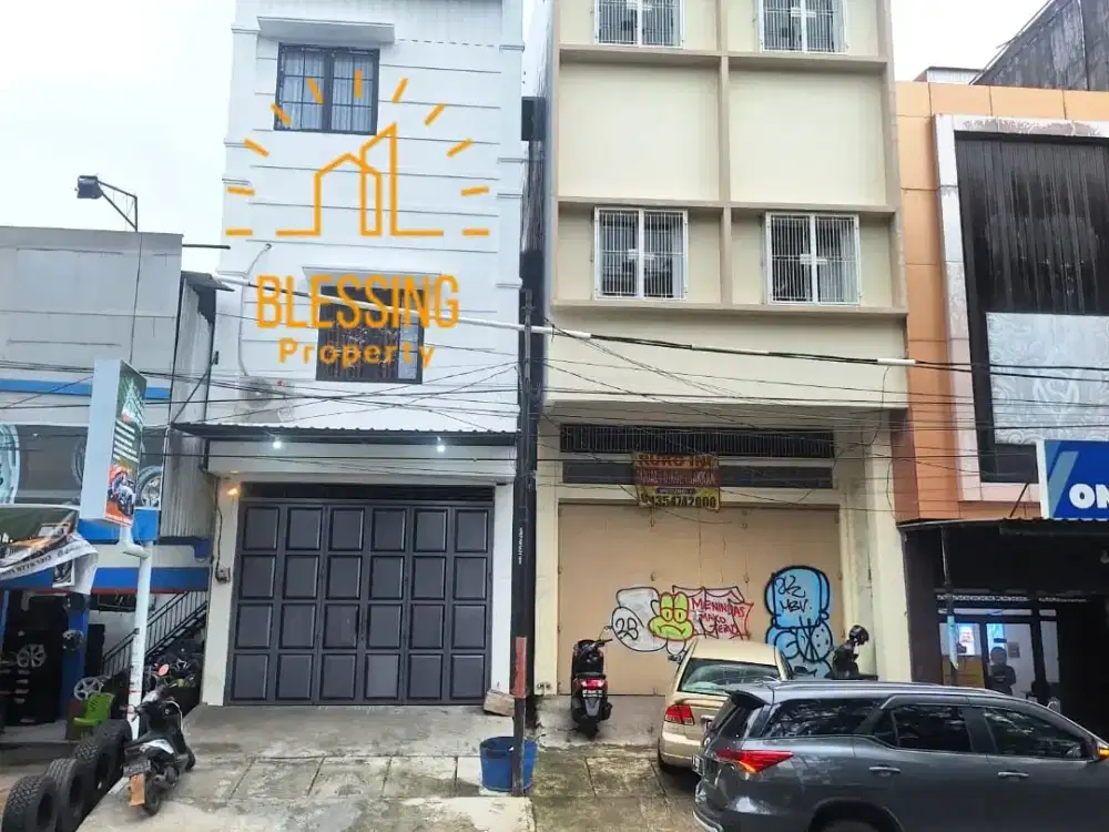 ruko baru tengah kota makassar area veteran selatan pusat bisnis