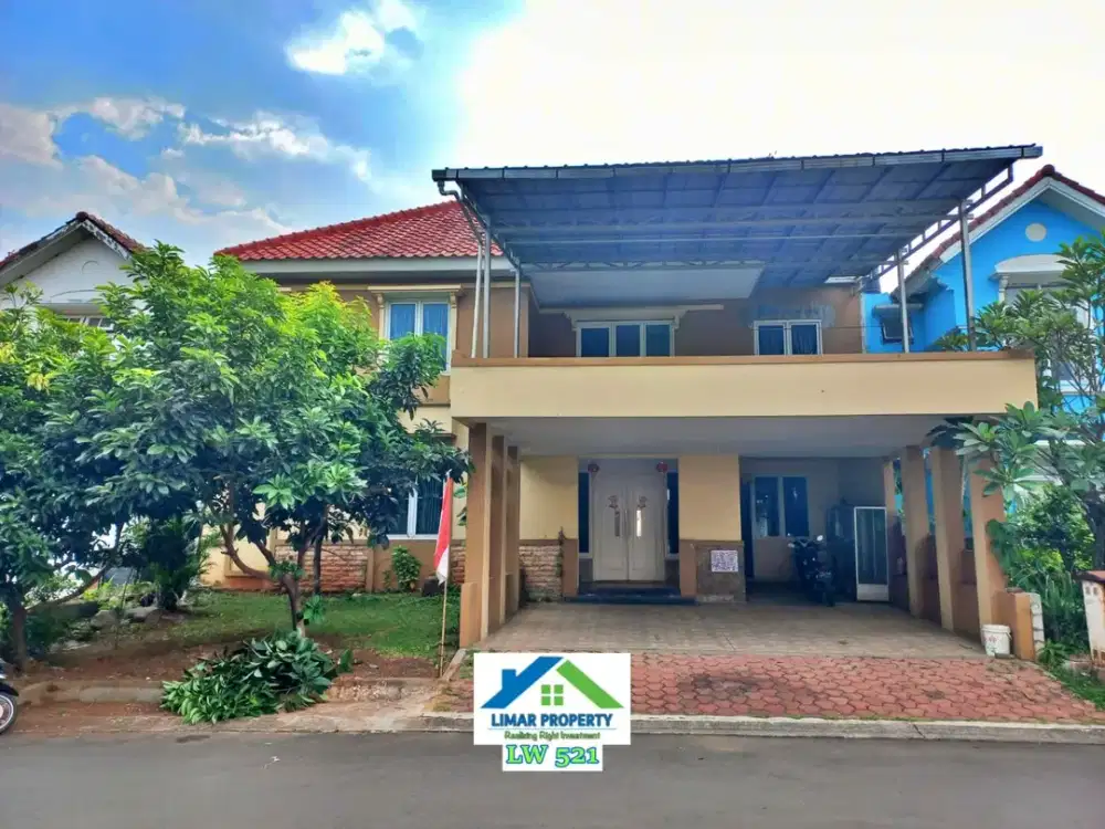Rumah Luas Dan Strategis Harga Bagus di Legenda Wisata Cibubur