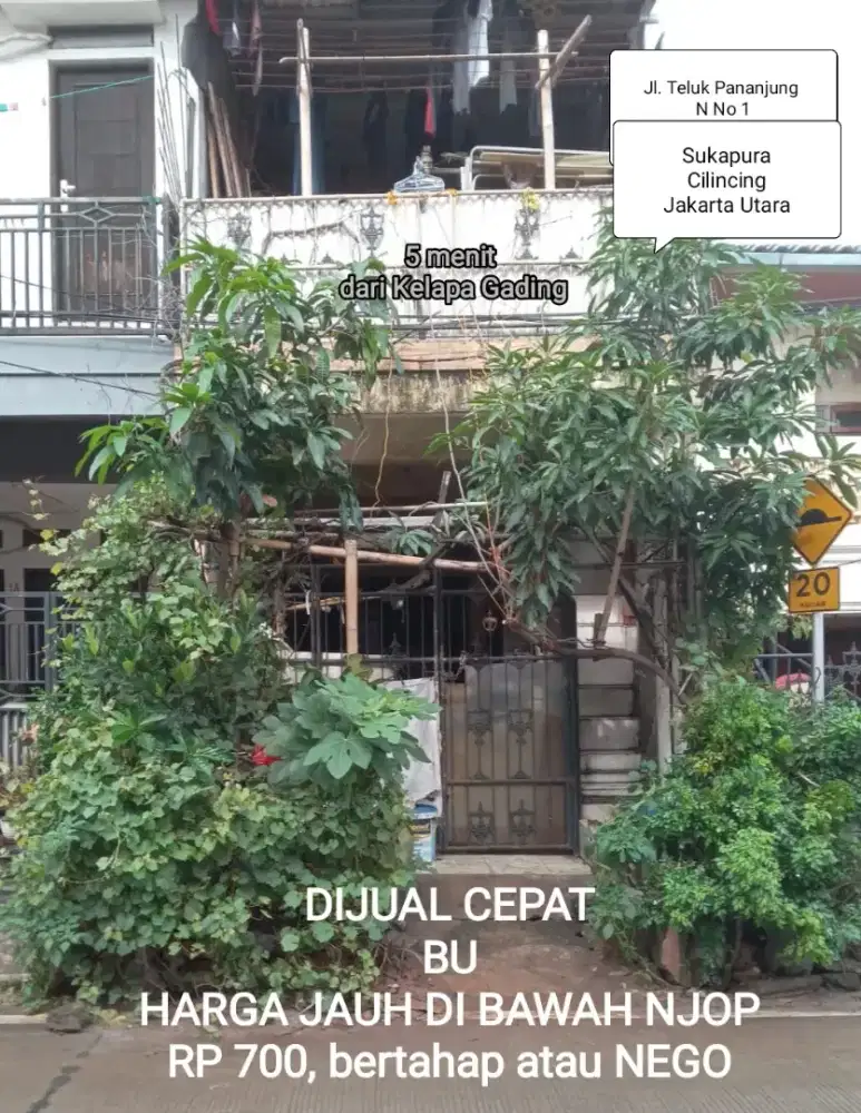 JUAL MURAH DI BAWAH NJOP