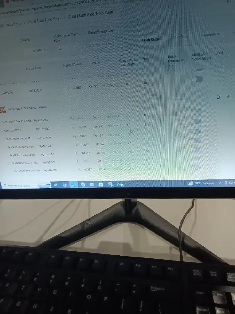 Lowongan kerja admin online shope