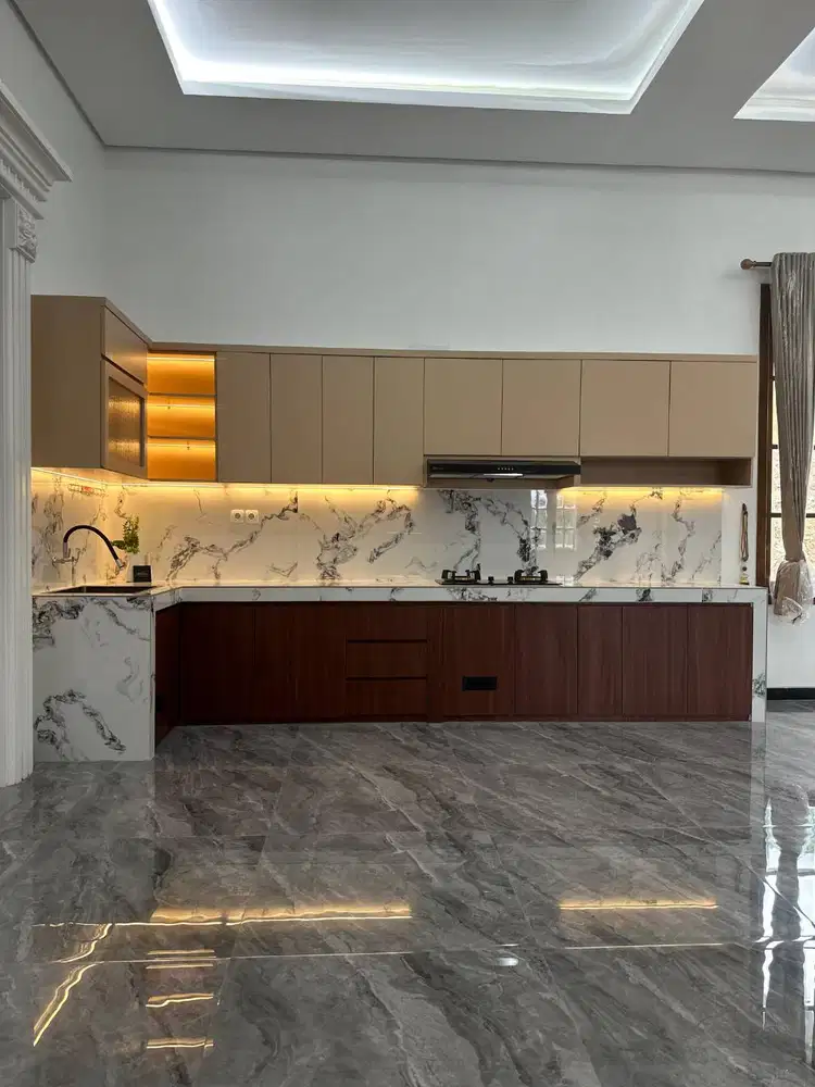 KITCHEN SET MINIMALIS CUSTOM, MODEL KEKINIAN