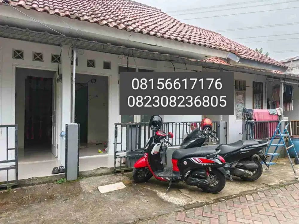 Jual Rumah kontrakan petakan 4 unit di meruyung limo depok