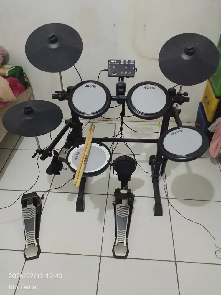 Drum Elektrik Aroma TDK 16S Mulus