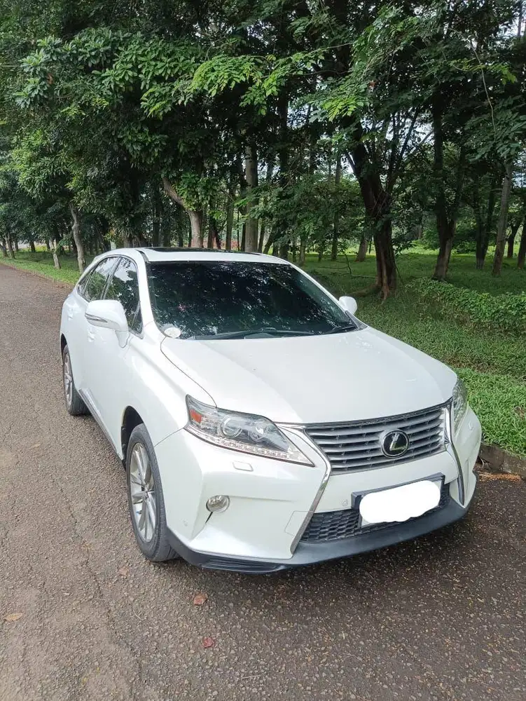 lexus rx 270 (2014) putih Plat B Genap