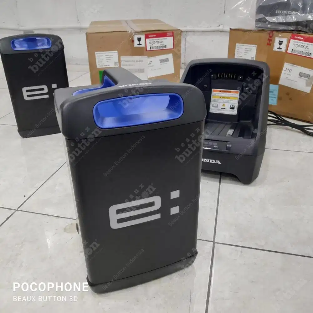 BATERAI BATTERY dan CHARGER HONDA CUV E - EM1 E MOTOR LISTRIK