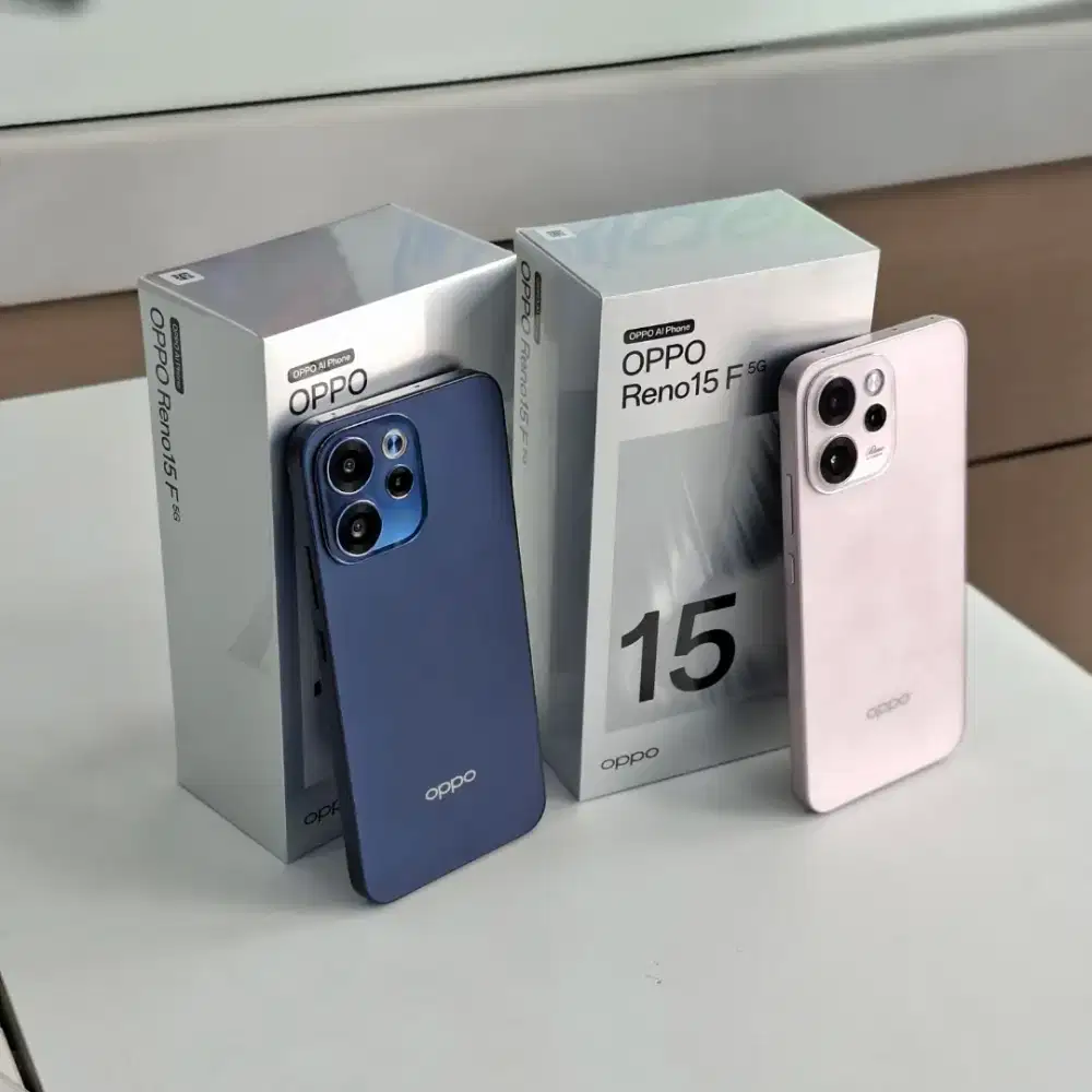 Beli Oppo Reno 15 F 5G Gratis Aksesori & Cashback Menarik!