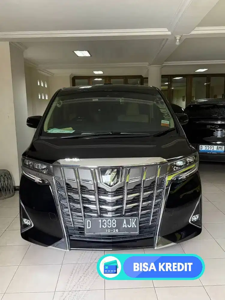 Toyota Alphard 2.5 G AT 2021 Hitam – Low KM – Sangat Terawat