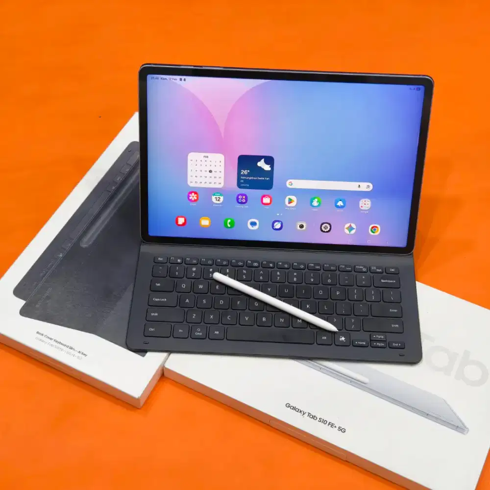 Samsung tab s10 fe plus 5g 256GB resmi