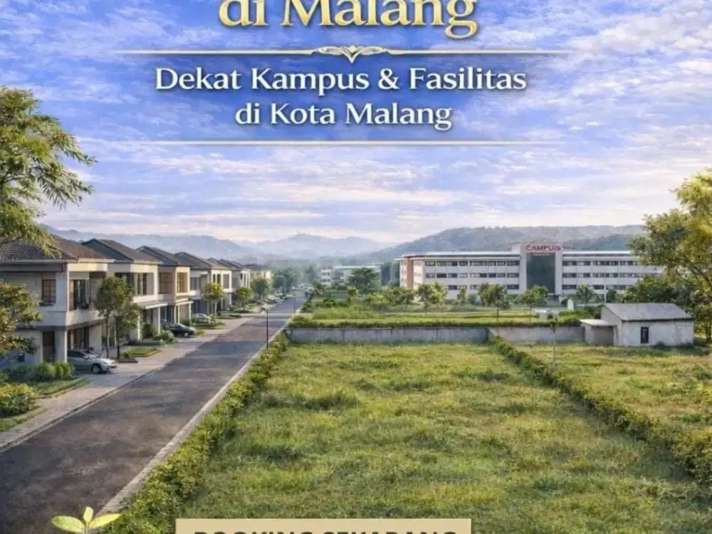 Kavling Dekat Pusat Aktivitas Mahasiswa