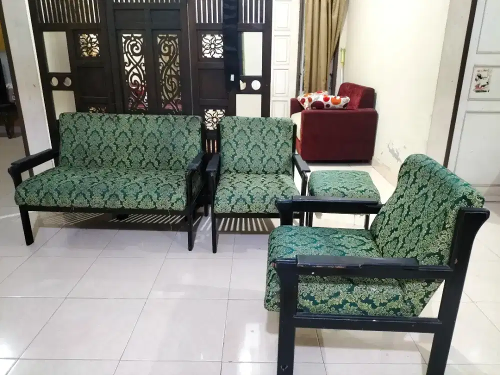 Jual 1 set kursi tamu murah meriah
