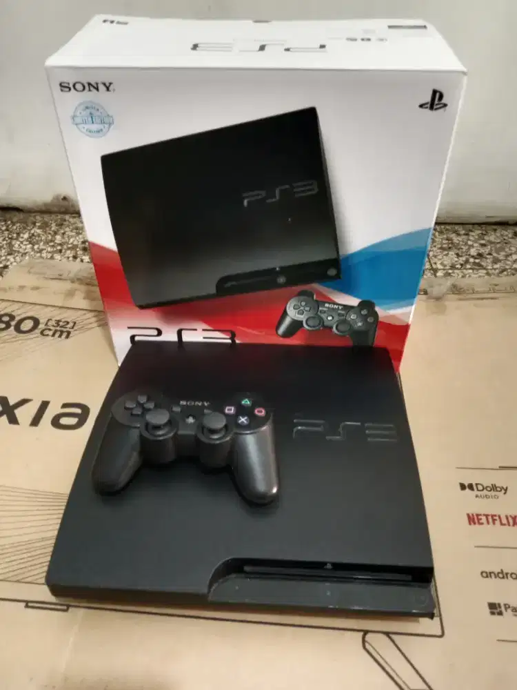 PS3 Slim Seri 25 500GB Super 30 Hardisk Second Murah Bekas 42 Seken