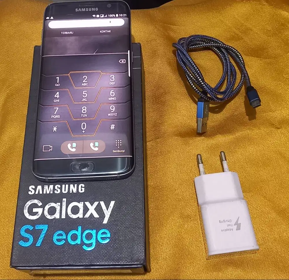 HP Samsung S7Edge,Batman,Ram 4/32Gb,2 Sim Card,Imei aman.No MINUS.
