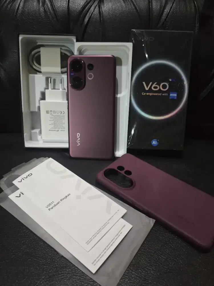 Vivo V60 5g 12/256 fullset istimewa