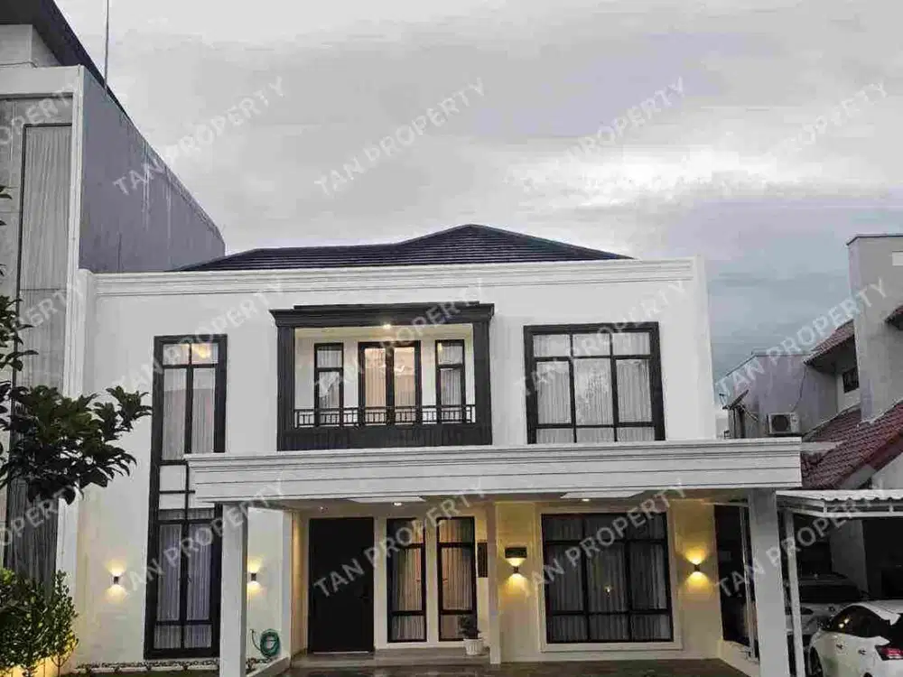 Rumah baru , apik siap huni di alam sutera