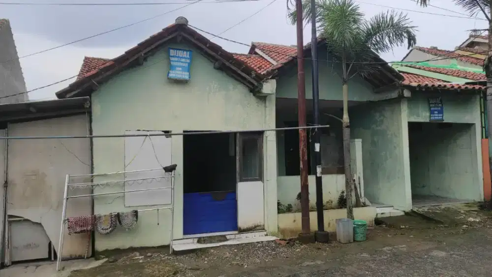 Rumah subsidi 2 kapling jadi 1 rumah