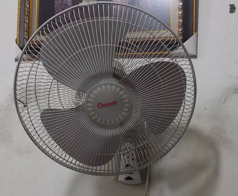 Kipas Dinding 16 inchi,Speed 3 Step Normal,Godek lancar,NO NEGO/NET.