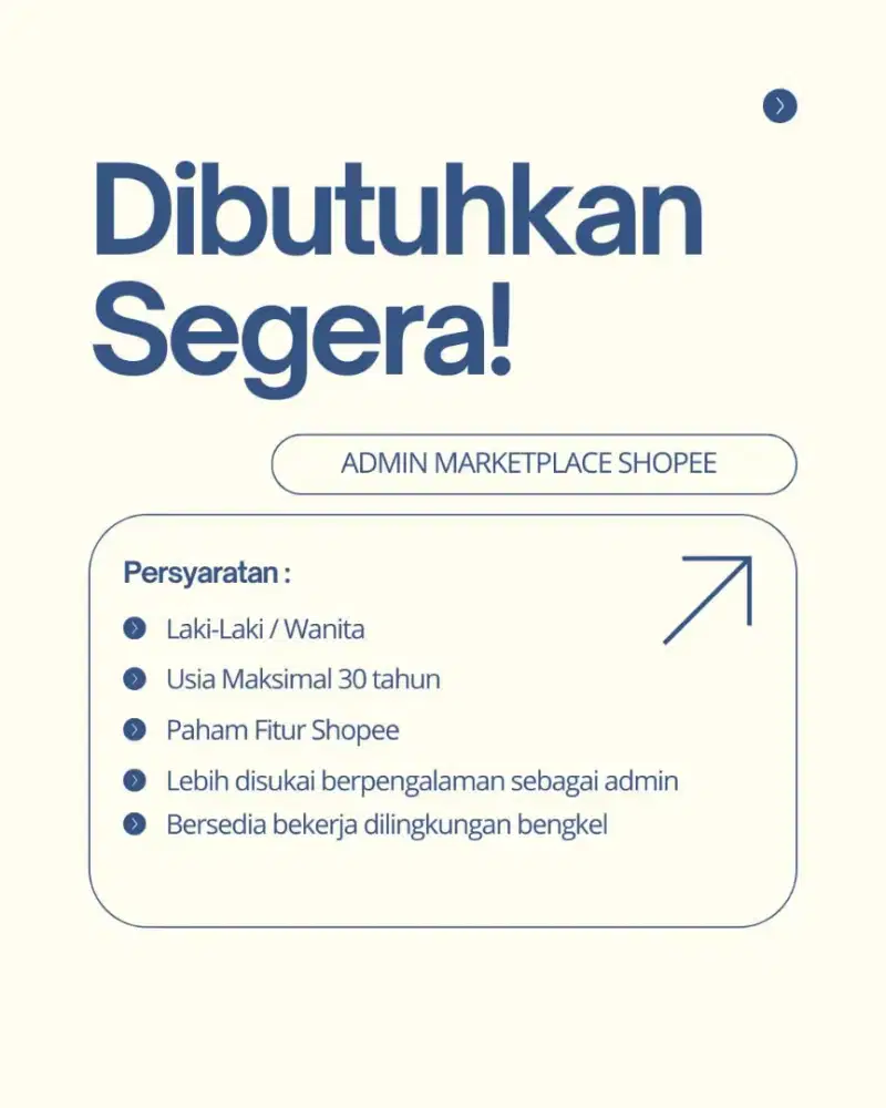 Staff Admin Shopee (LOWONGAN MASIH DIBUKA)