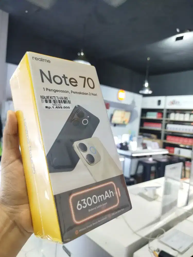 Realme Note 70 4/64 GB Ready di Atlantis Jempong