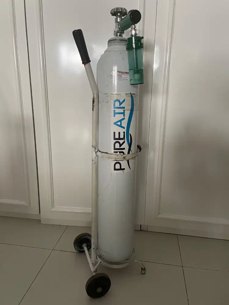 Tabung oksigen 2 liter penuh terisi