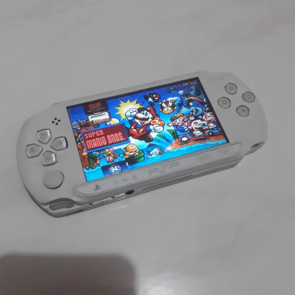Psp street putih 60 games mulus lancar siap main sodara 3000 mantap