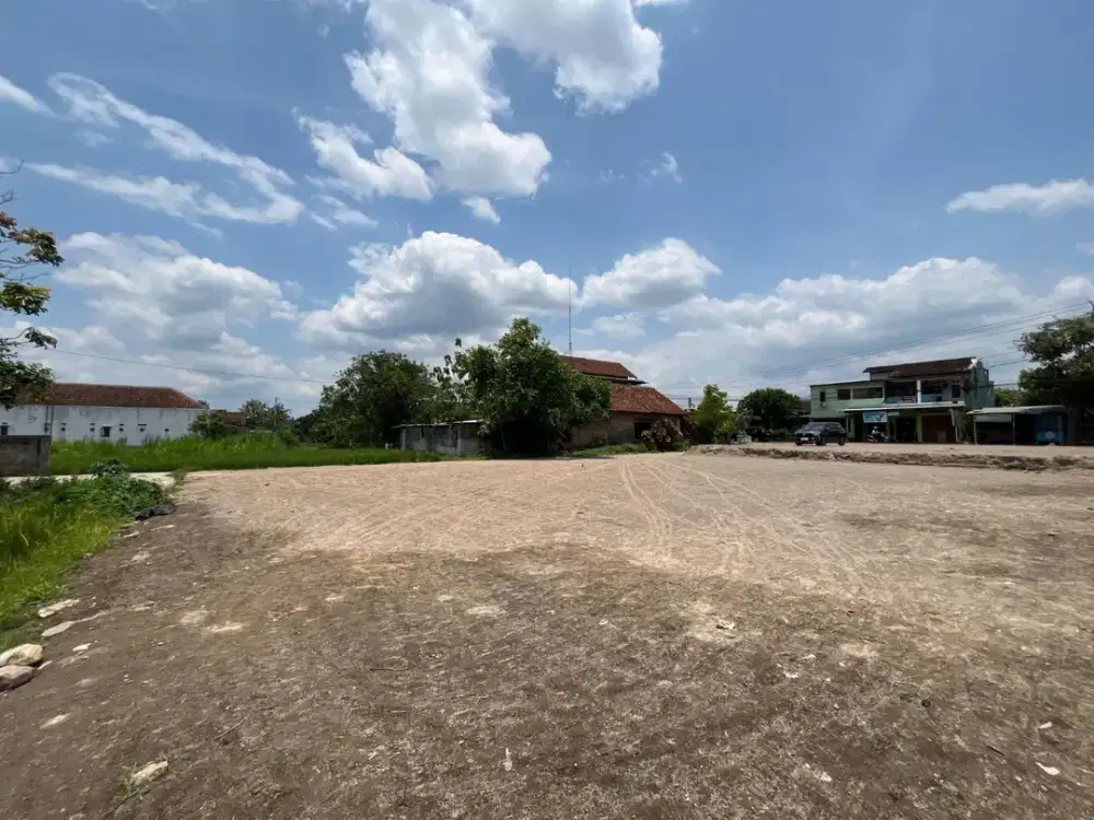 Area Berbah - Tanah Kavling Kawasan Asri; Siap Bangun